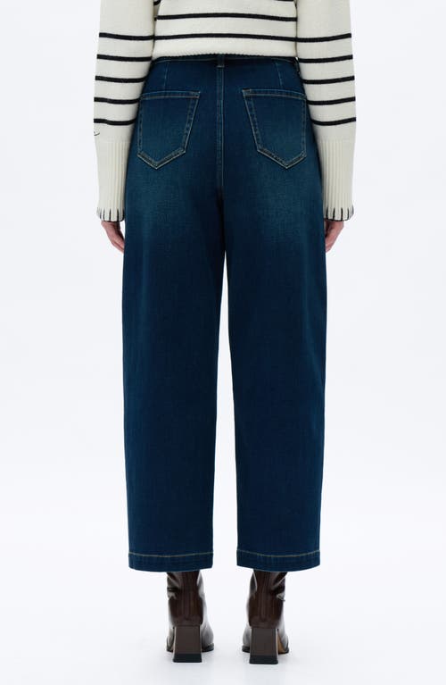 Bayeas Harem High Waist Straight Leg Jeans In Blue