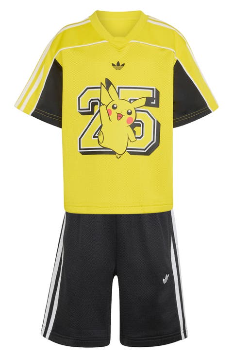 Kids' Pokémon Pikachu Jersey & Shorts Set
