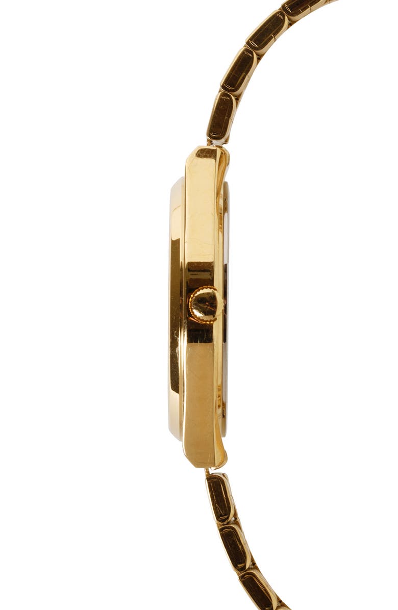 CASIO Vintage Analog Bracelet Watch, 35mm, Alternate, color, Gold