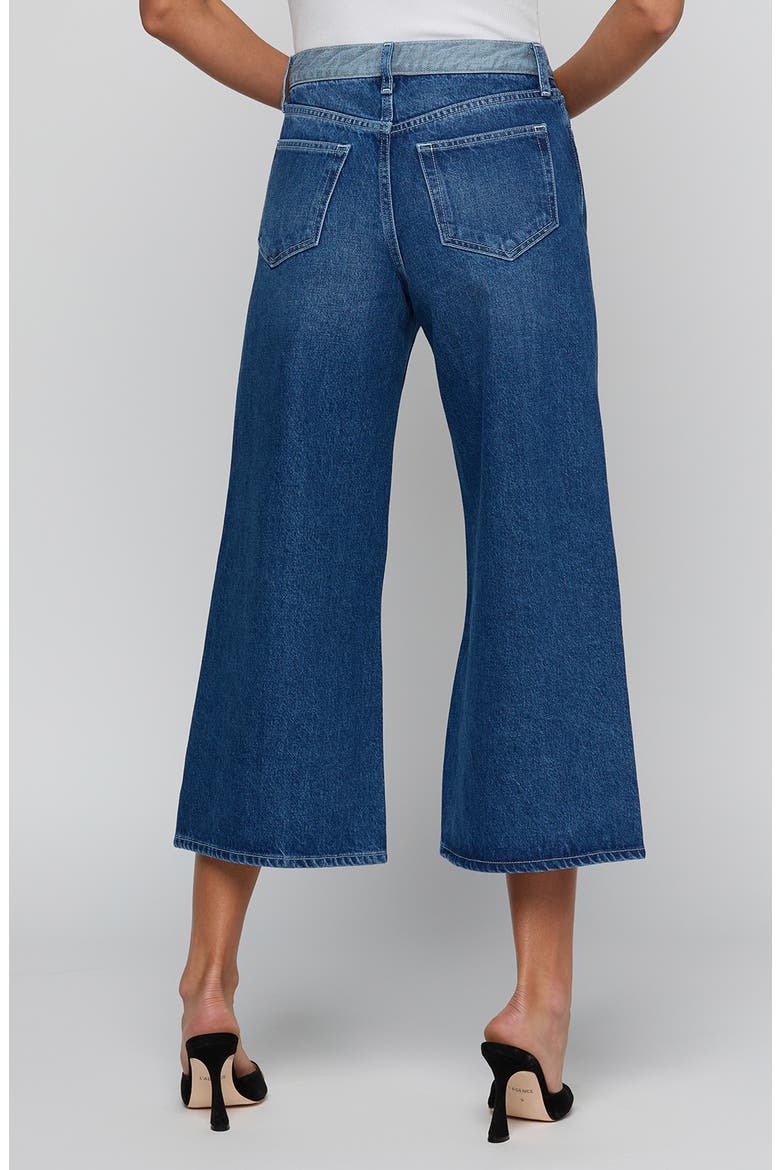 Bronte High Waist Crop Wide Leg Jeans, Alternate, color, GOLETA