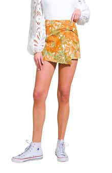 FLYING TOMATO Faux Wrap Skort