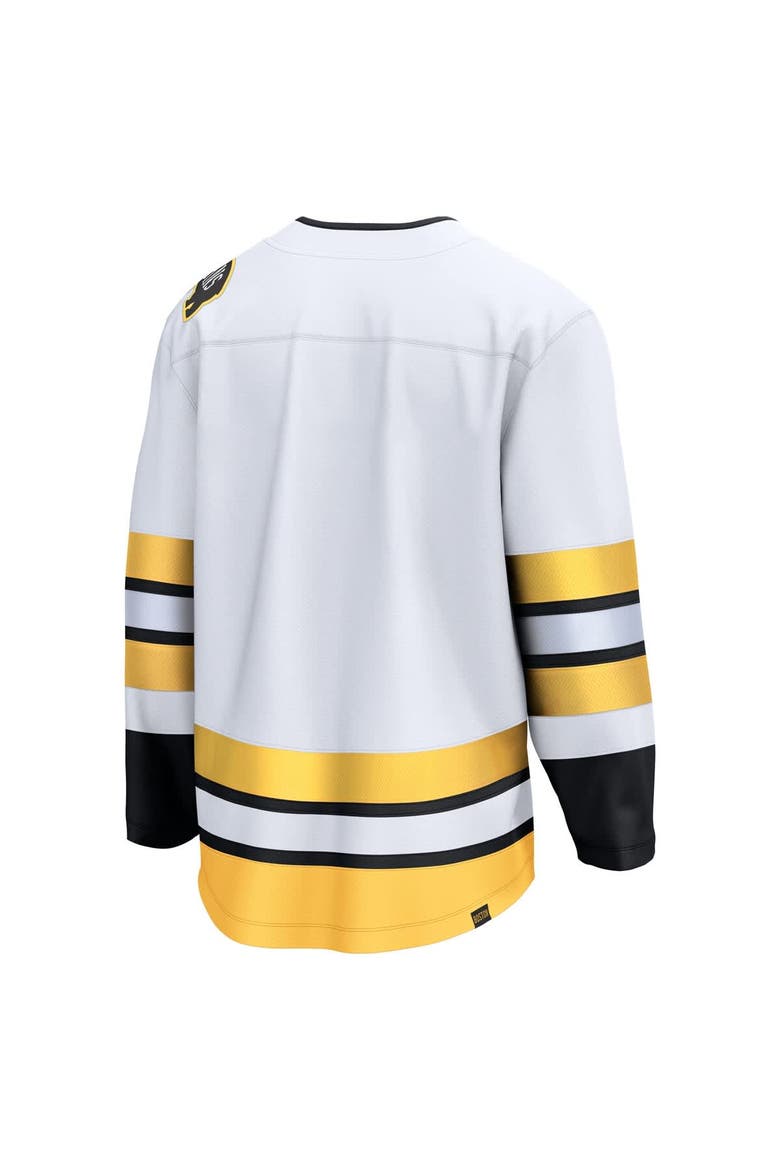 Men's Fanatics  White Boston Bruins Away Breakaway Jersey, Alternate, color, White