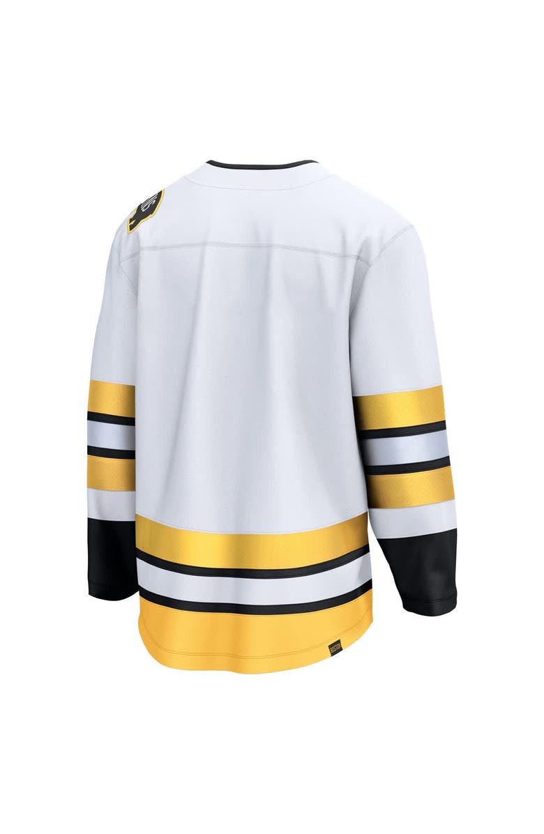 FANATICS Men's Fanatics  White Boston Bruins Away Breakaway Jersey, Alternate, color, White