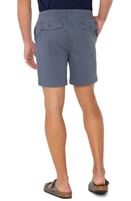 Liverpool Los Angeles Internal Drawstring 7 Shorts In Vintage Indigo