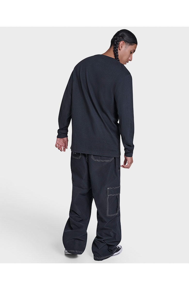 Converse Cons Long Sleeve Tee, Alternate, color, Converse Black