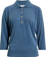 CITY BLUES Raglan Sleeve Polo