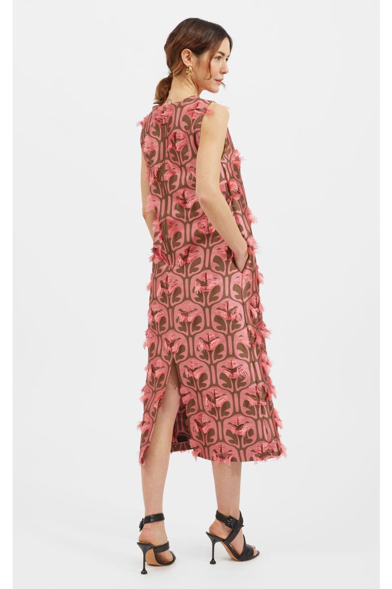 Column Dress, Alternate, color, Jacquard Gyn Chocolate