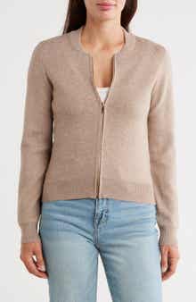 BY DESIGN Jenny Double Knit Bomber Jacket