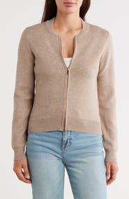 BY DESIGN Jenny Double Knit Bomber Jacket