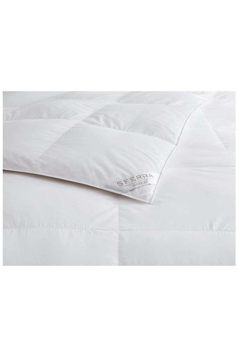Somerset 700-Fill-Power Down Comforter, Alternate, color, WHITE