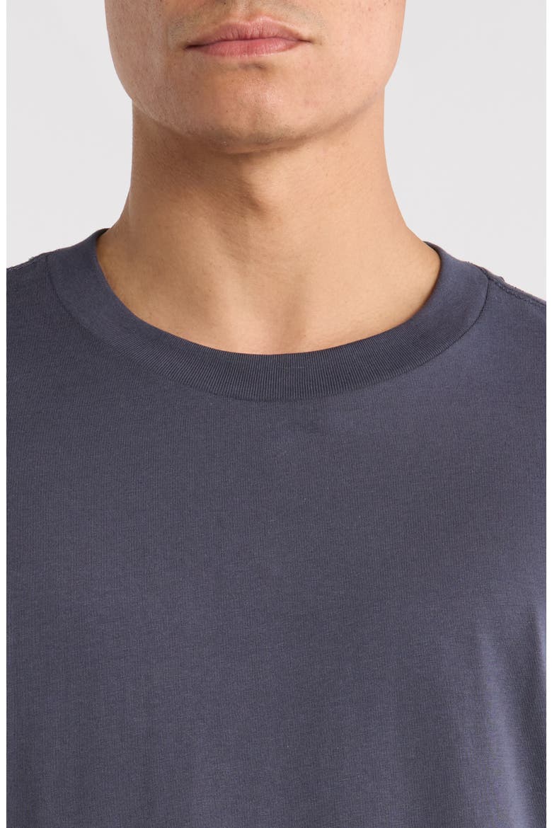 Arch Up Cotton T-Shirt, Alternate, color, CHARCOAL