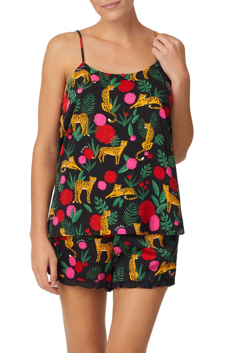 Shady Lady Boxer Short Pajamas, Main, color,