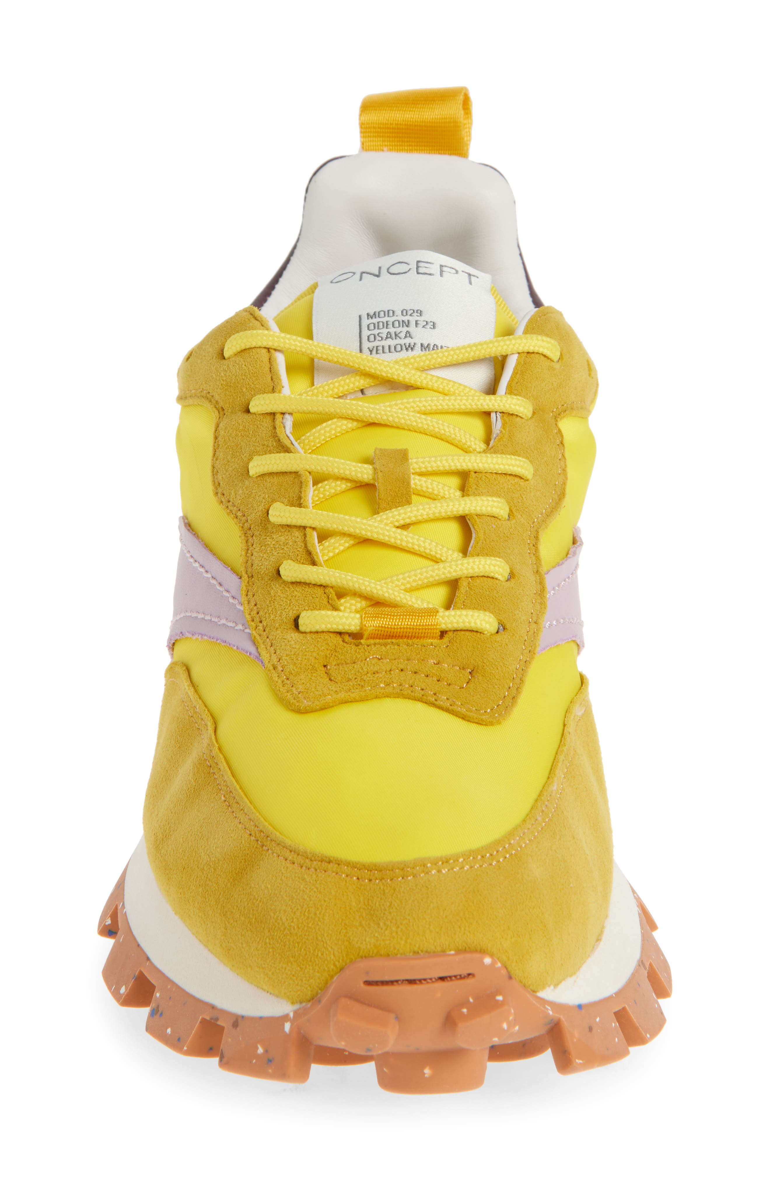 Oncept Osaka Lug Sole Sneaker, Alternate, color, Yellow Maize