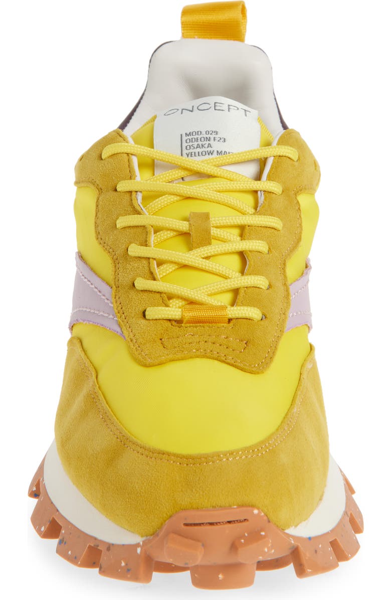 Oncept Osaka Lug Sole Sneaker, Alternate, color, Yellow Maize