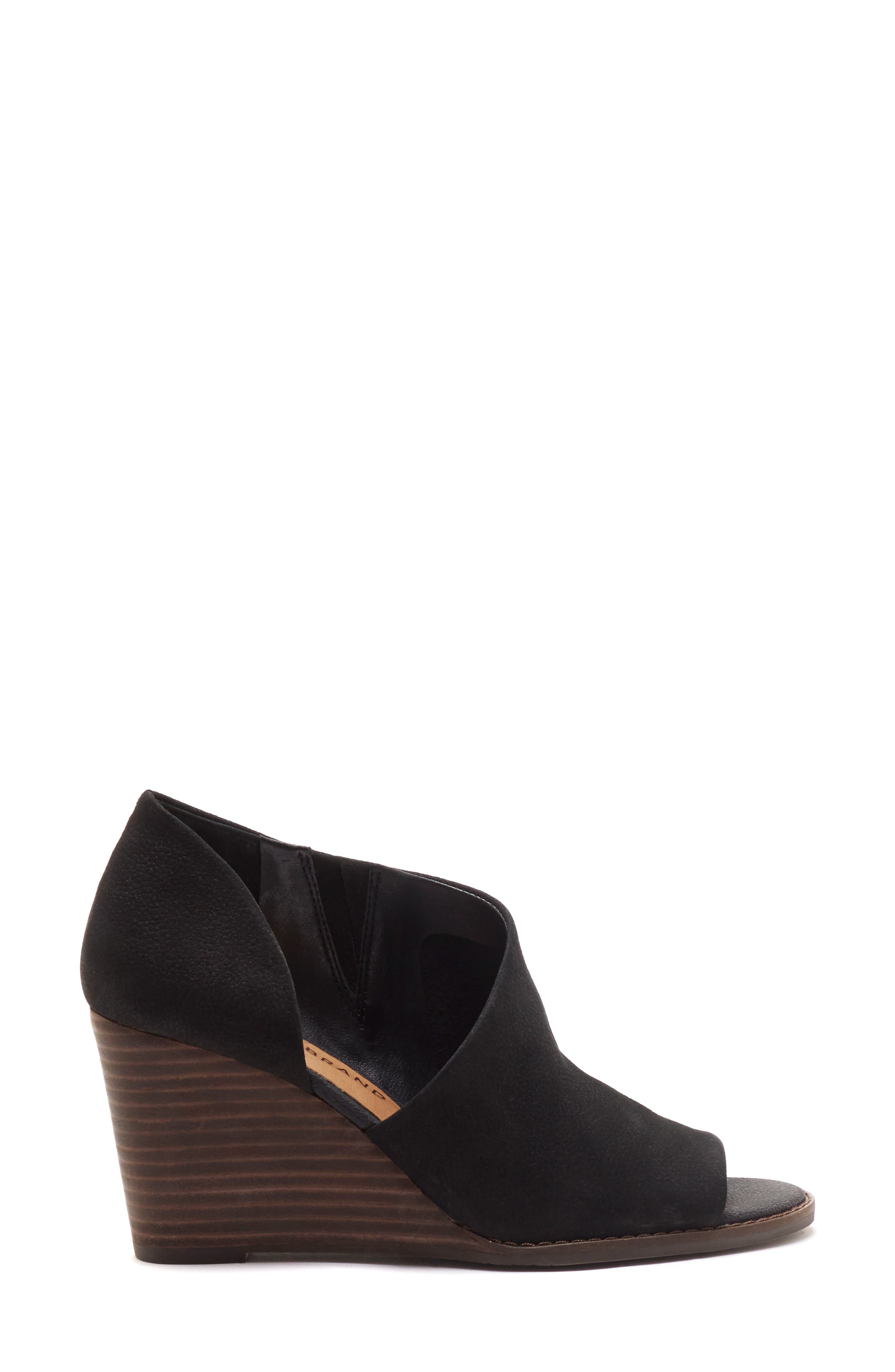 Lucky Brand Jaxy Open Toe Wedge, Alternate, color, 