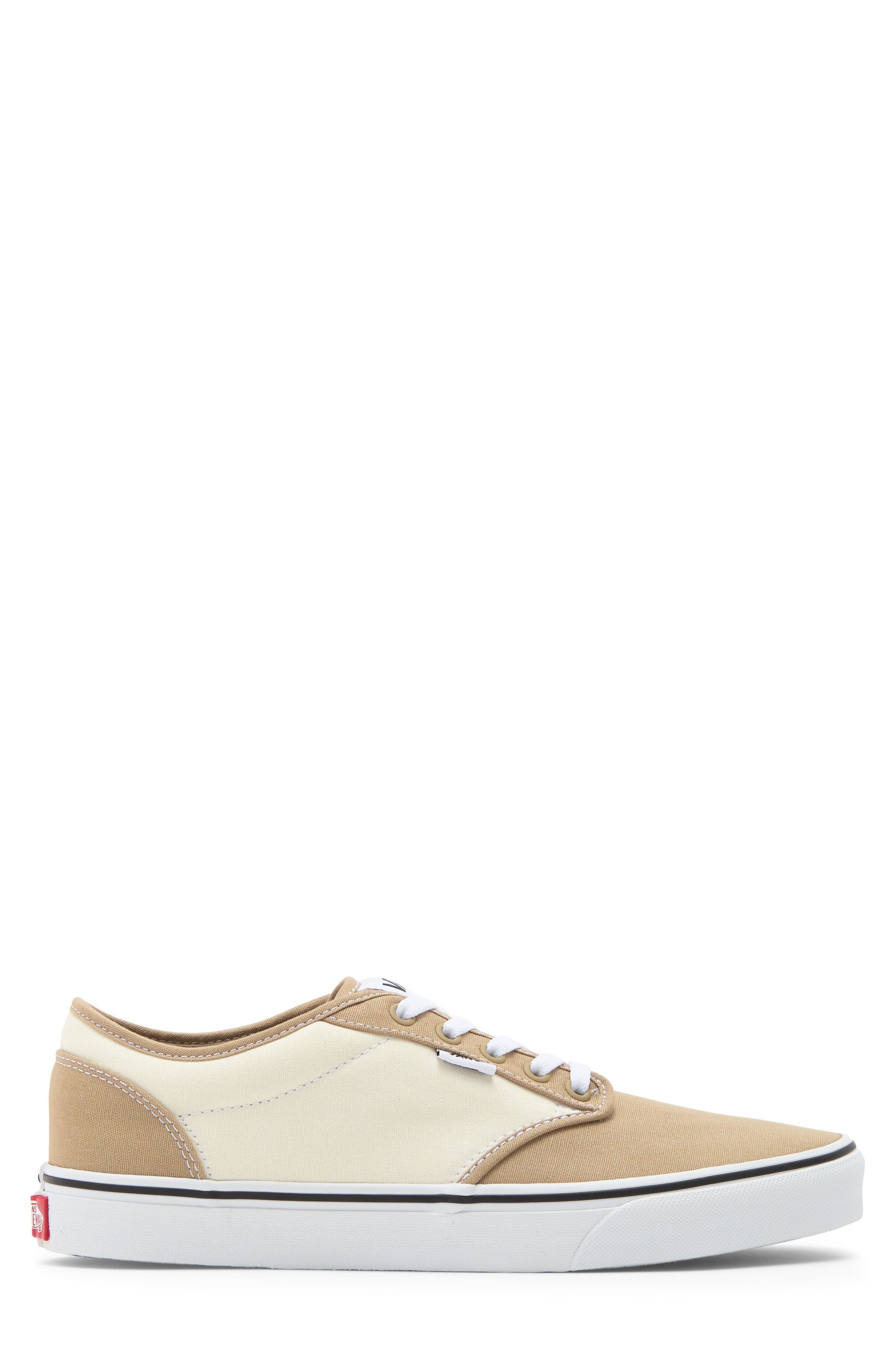 Vans Atwood Canvas Sneaker, Alternate, color, Canvas White/White