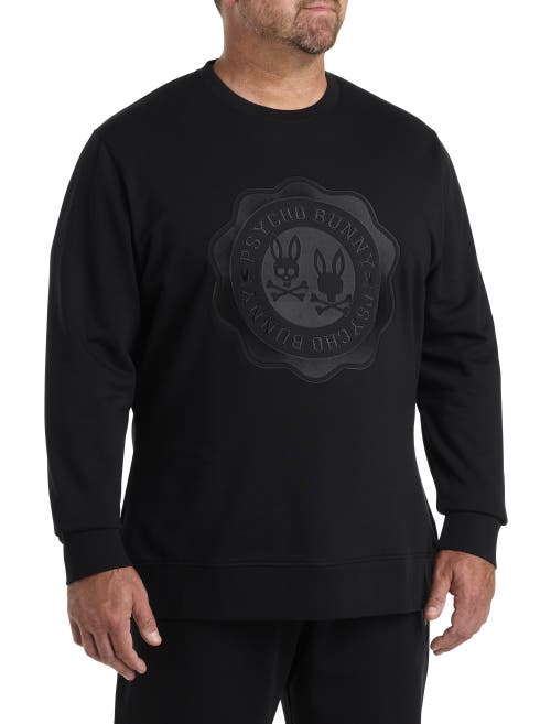 Psycho Bunny London Sweatshirt in Black 