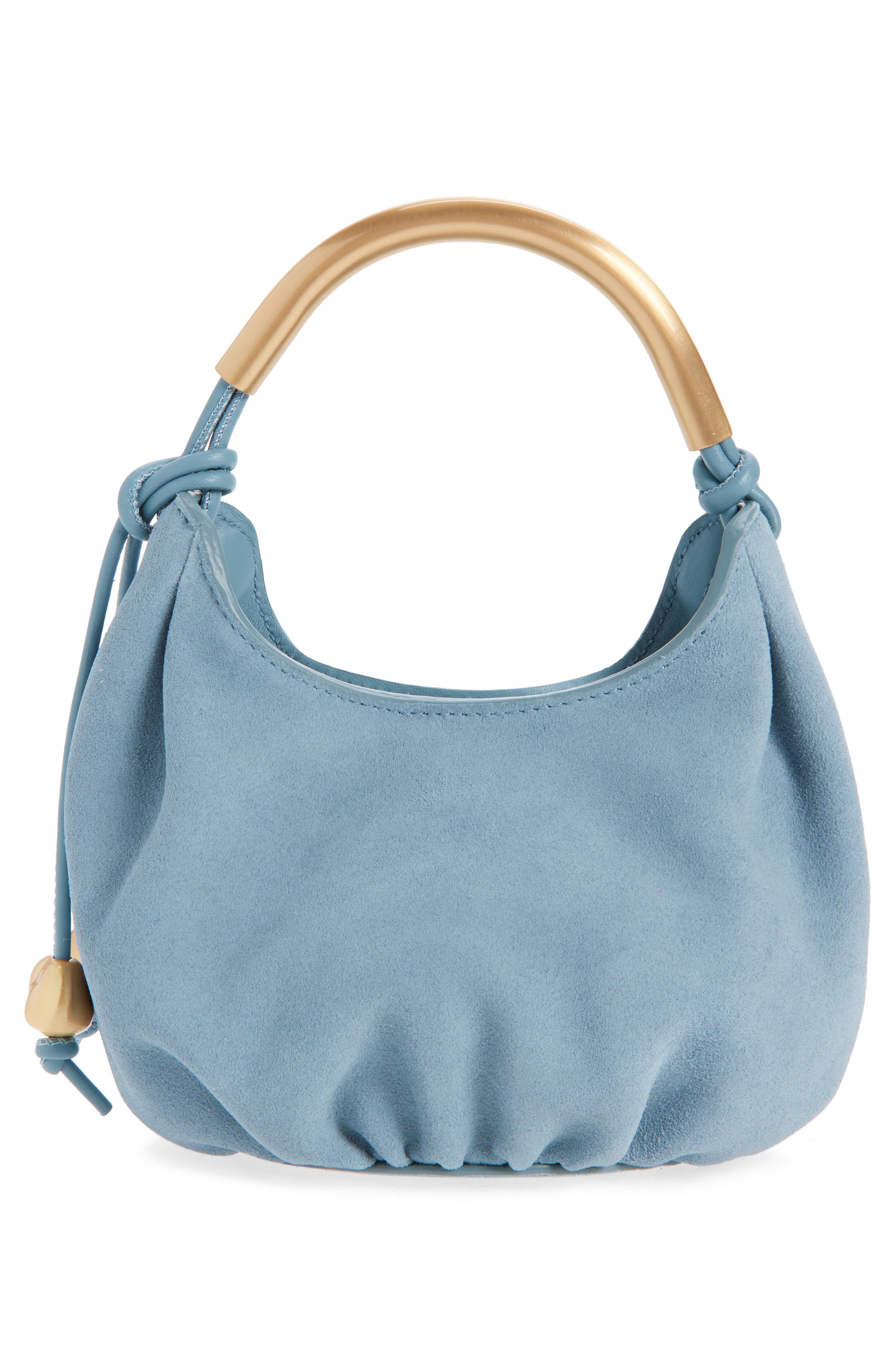 Madewell The Mini Camren Handbag, Alternate, color, Ocean