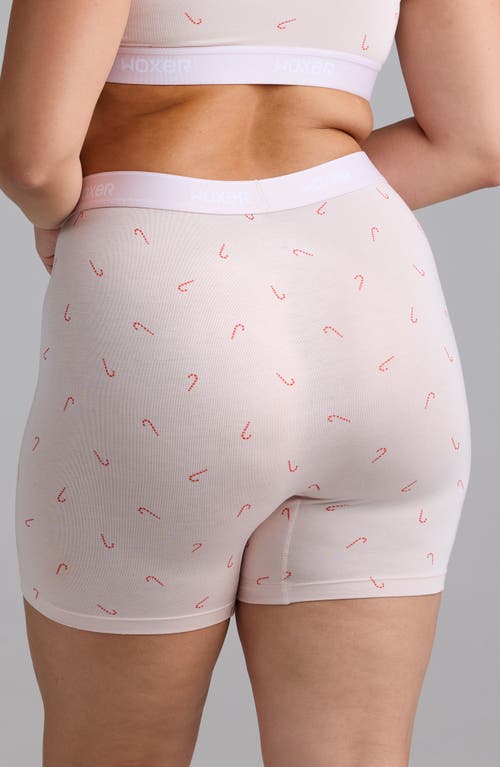 Woxer Baller High Rise Ultrasoft Boxer Briefs In White