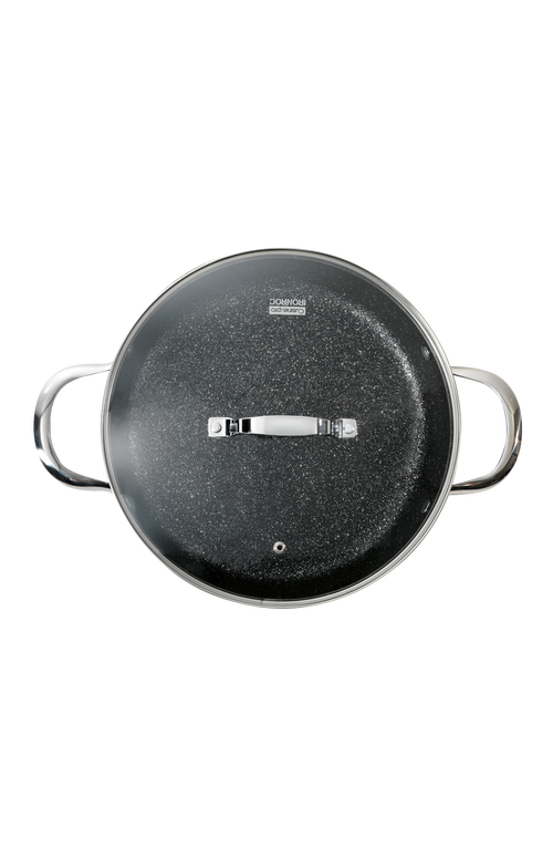 Cuisine::pro ® Ironroc Sauté Pan With Lid 11" In Black
