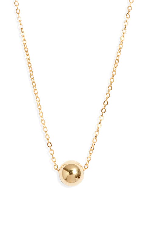 Reina Bead Pendant Necklace