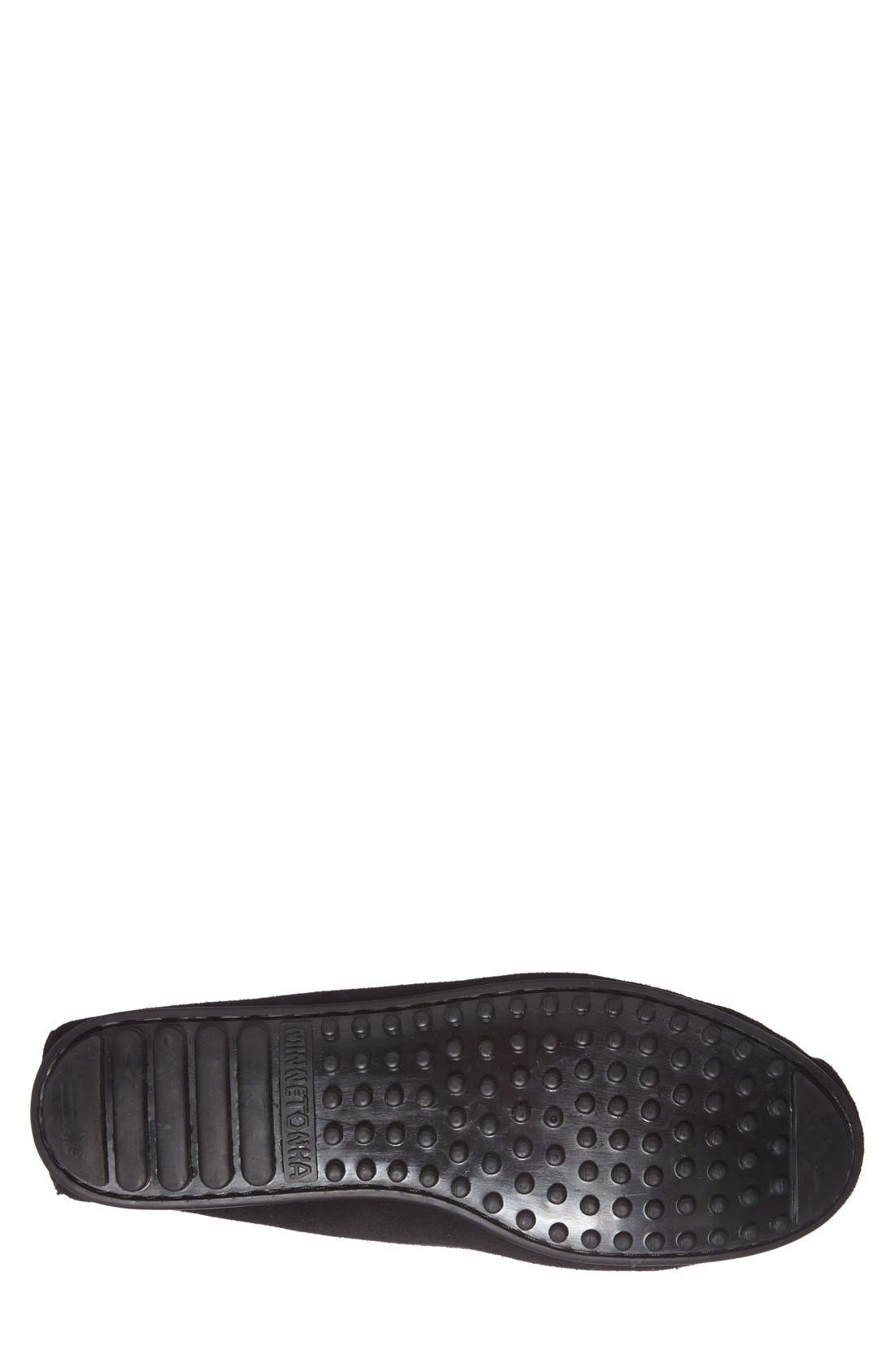 Minnetonka Suede Moccasin, Alternate, color, 