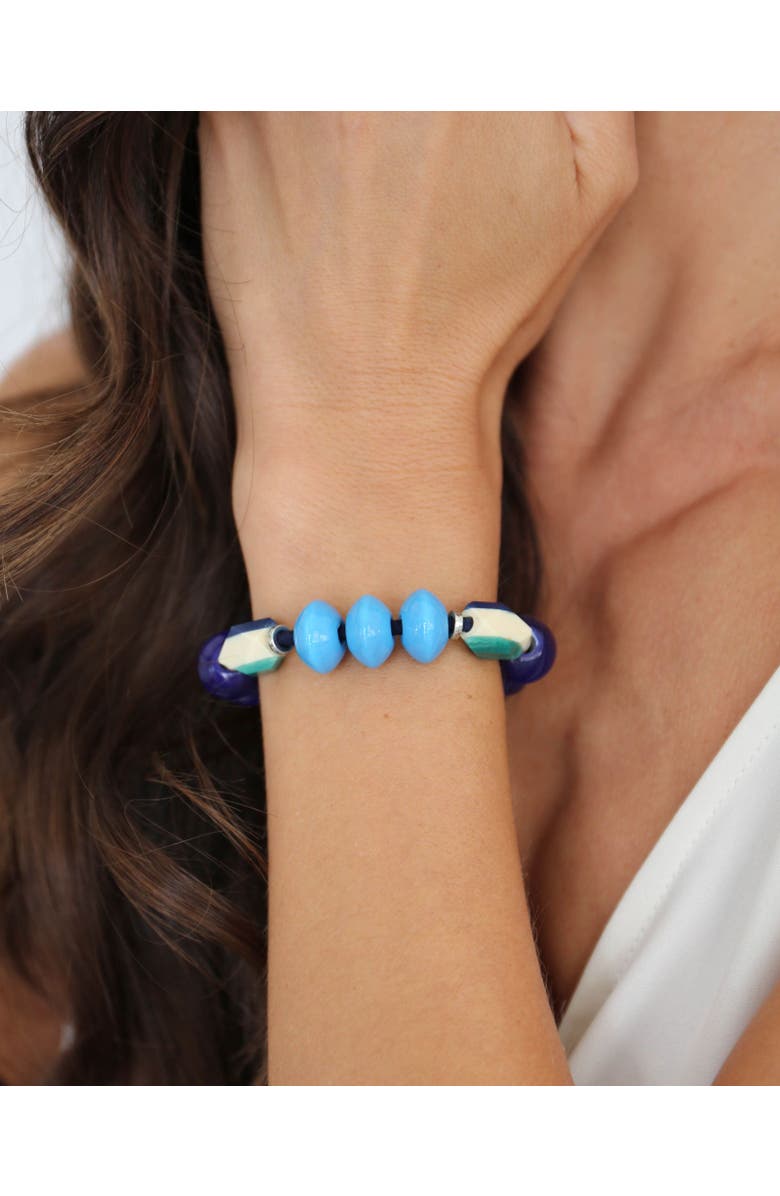 By Lilla Aphrodite Capsule Bracelet Hairtie, Alternate, color, Multi
