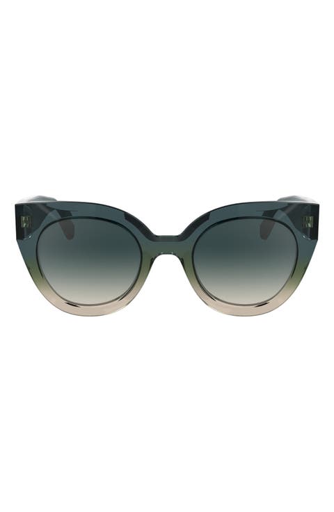 Heritage 49mm Small Round Sunglasses
