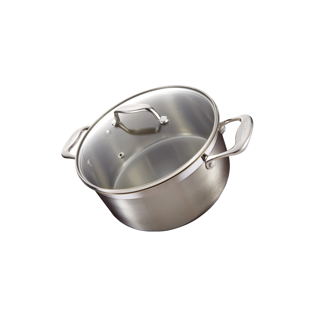 Cuisine::pro ® Iconix® Casserole With Lid 9.5" In Silver