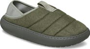 CROCS Classic Vegan Suede Quilted Slip On Shoe