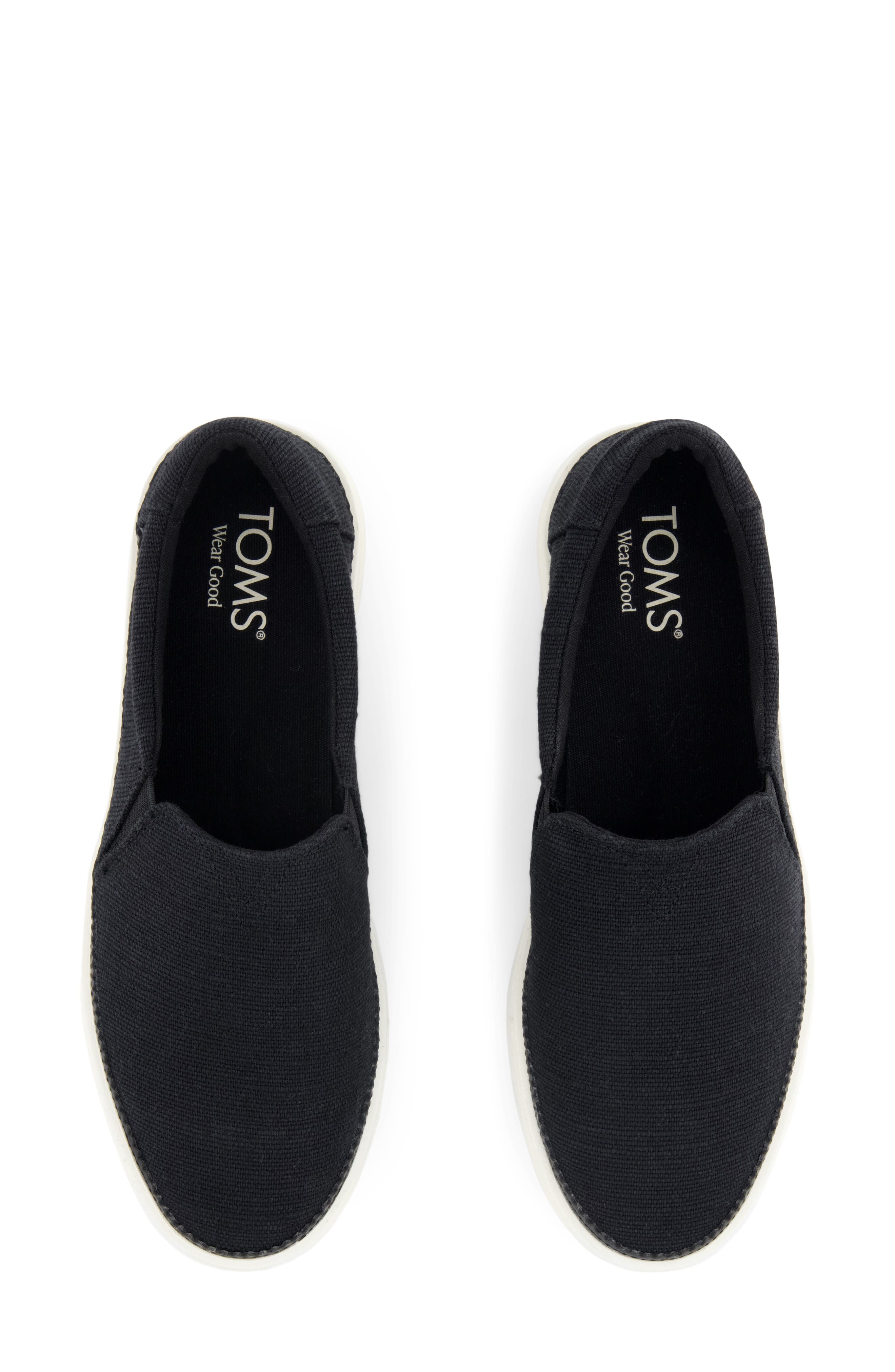 Emily Slip-On Sneaker, Alternate, color, BLACK
