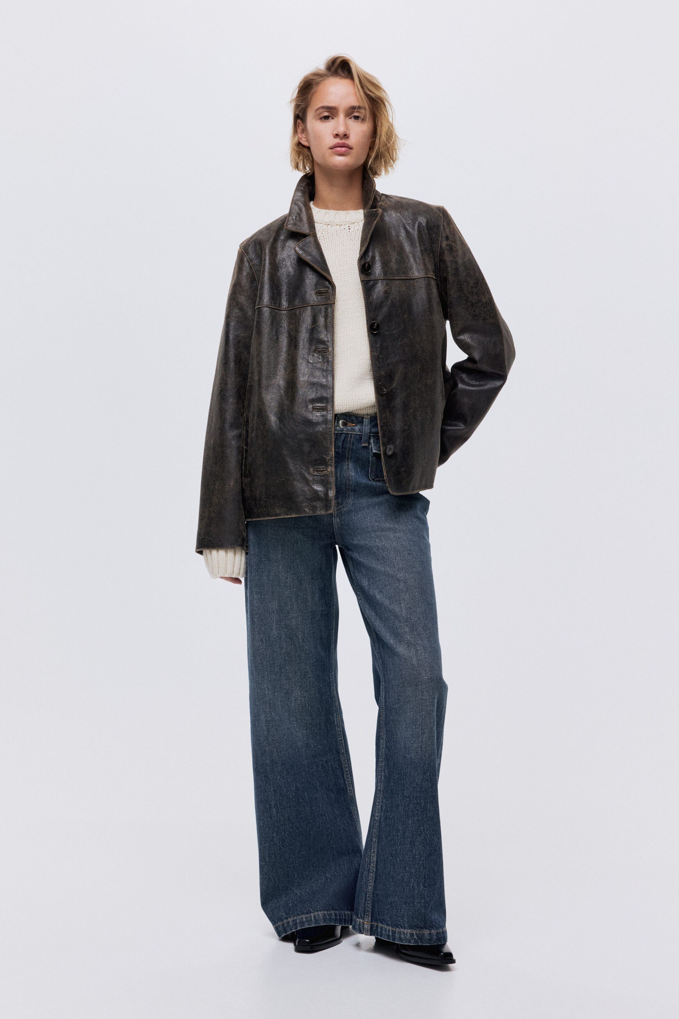 Dark denim blue