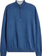 Peter Millar Coolspun Lite Quarter Zip Sweater