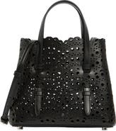 Alaïa Mina Leather Top Handle Bag