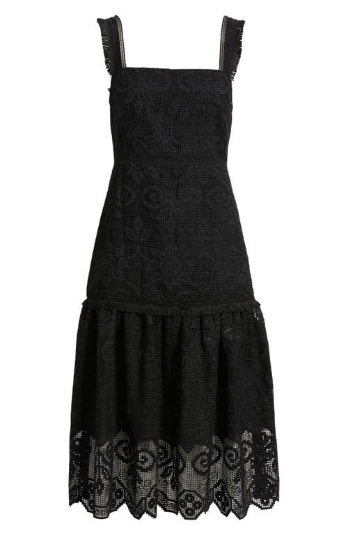 Kobi Halperin Mona Lace Fit & Flare Midi Dress