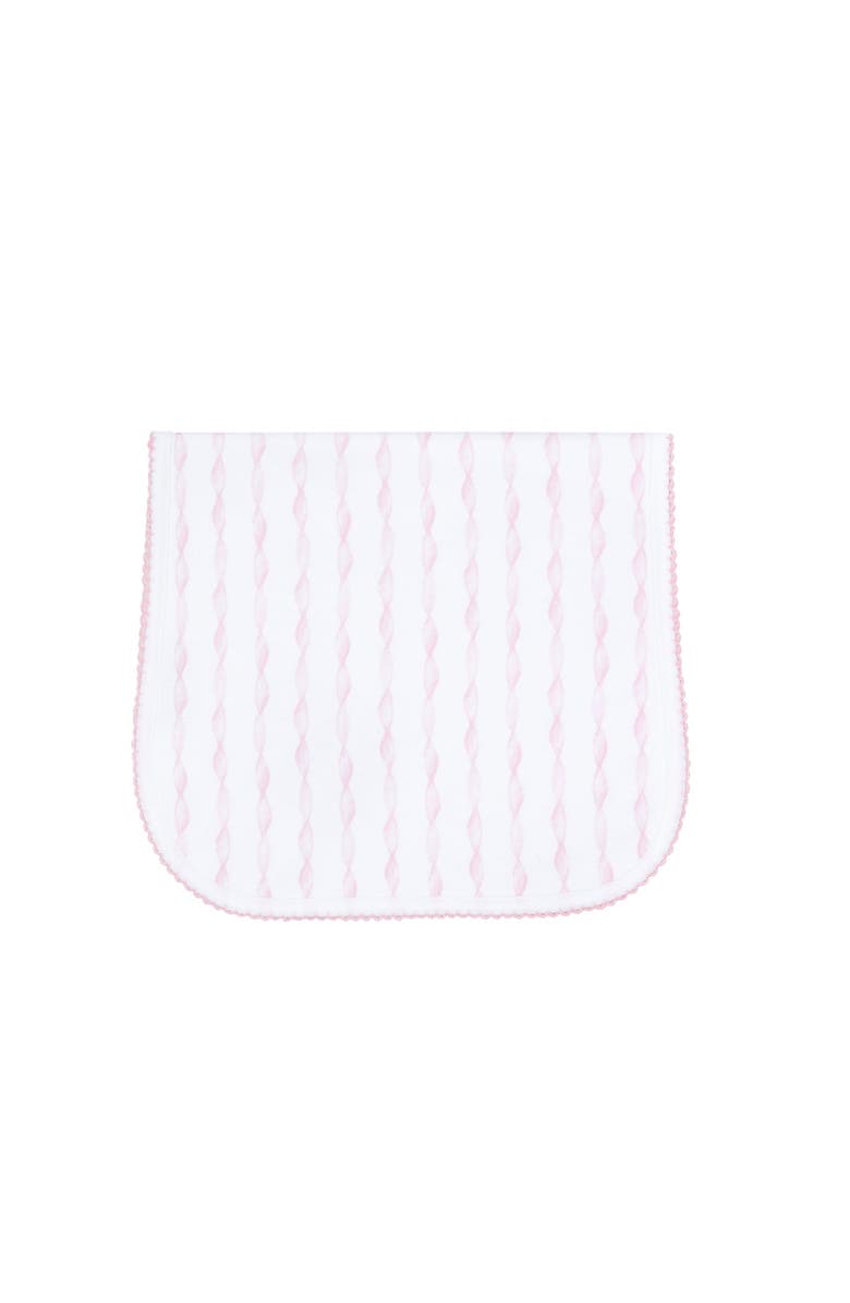 Nellapima Pink Twirls Burp Cloth - Baby, Alternate, color,