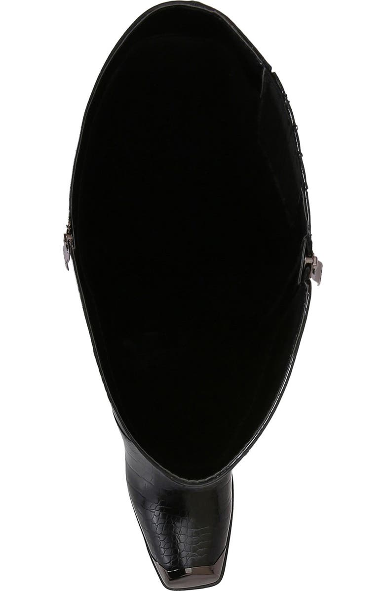 NINETY UNION Lux Block Heel Knee High Boot, Alternate, color, Black