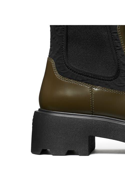 Tory Burch Chelsea Boot In Various Materials In Green