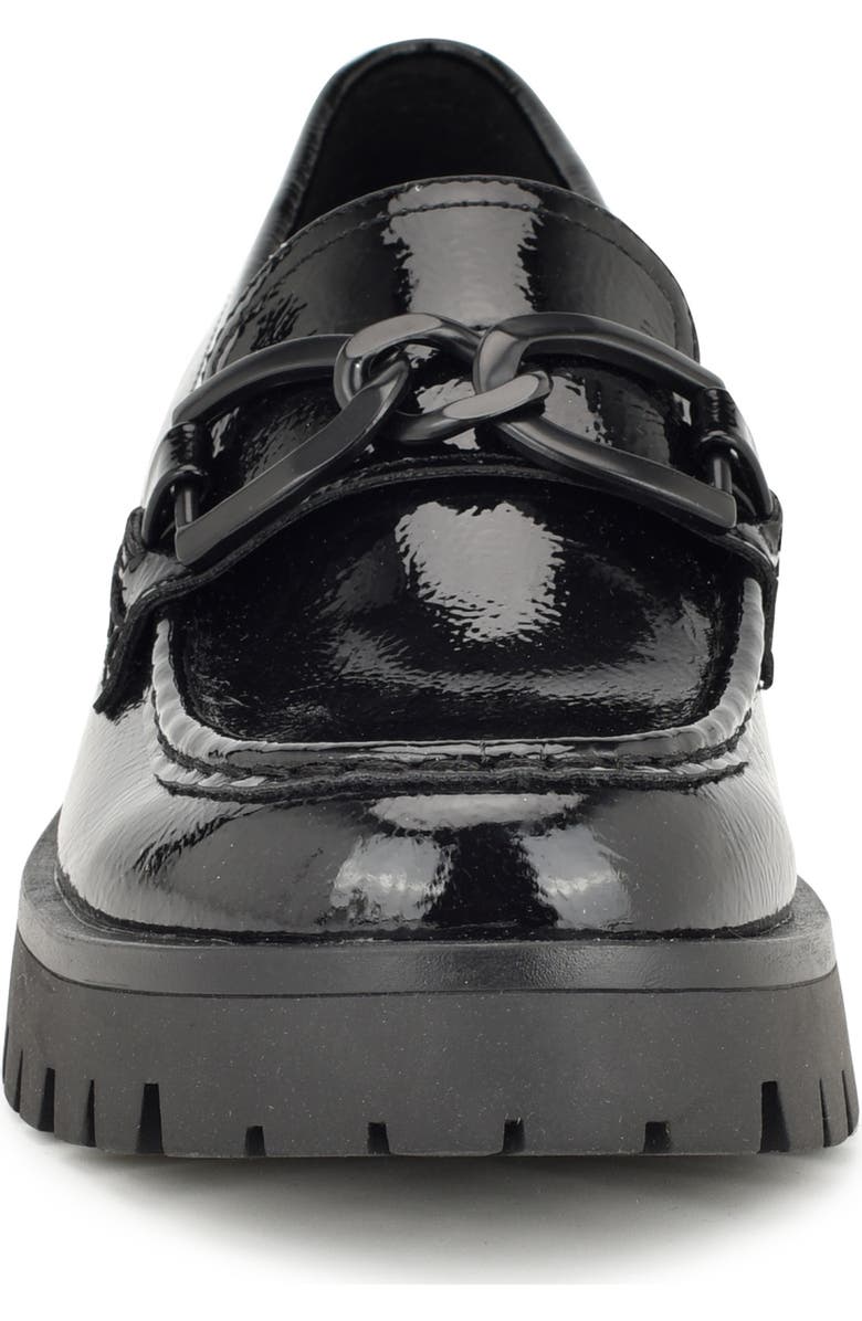 Nine West Gables Lug Loafer, Alternate, color, Black