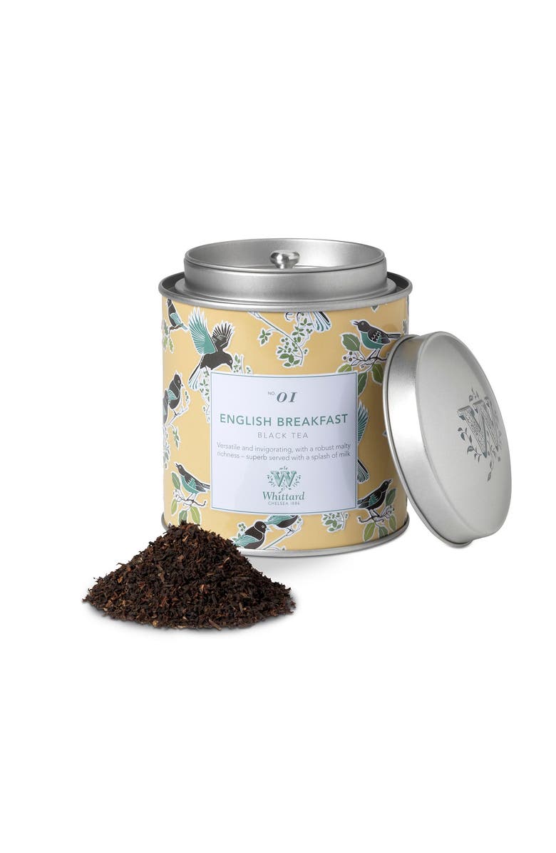 Whittard of Chelsea English Breakfast Loose Leaf Tea Caddy, Main, color, Reddish-Brown
