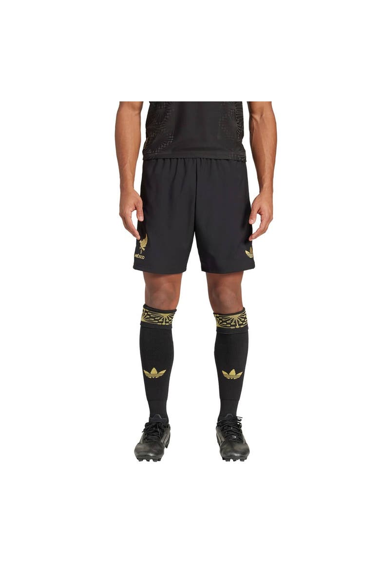 adidas Originals Men's adidas Black Mexico National Team 2025 Third Jersey Shorts, Alternate, color,