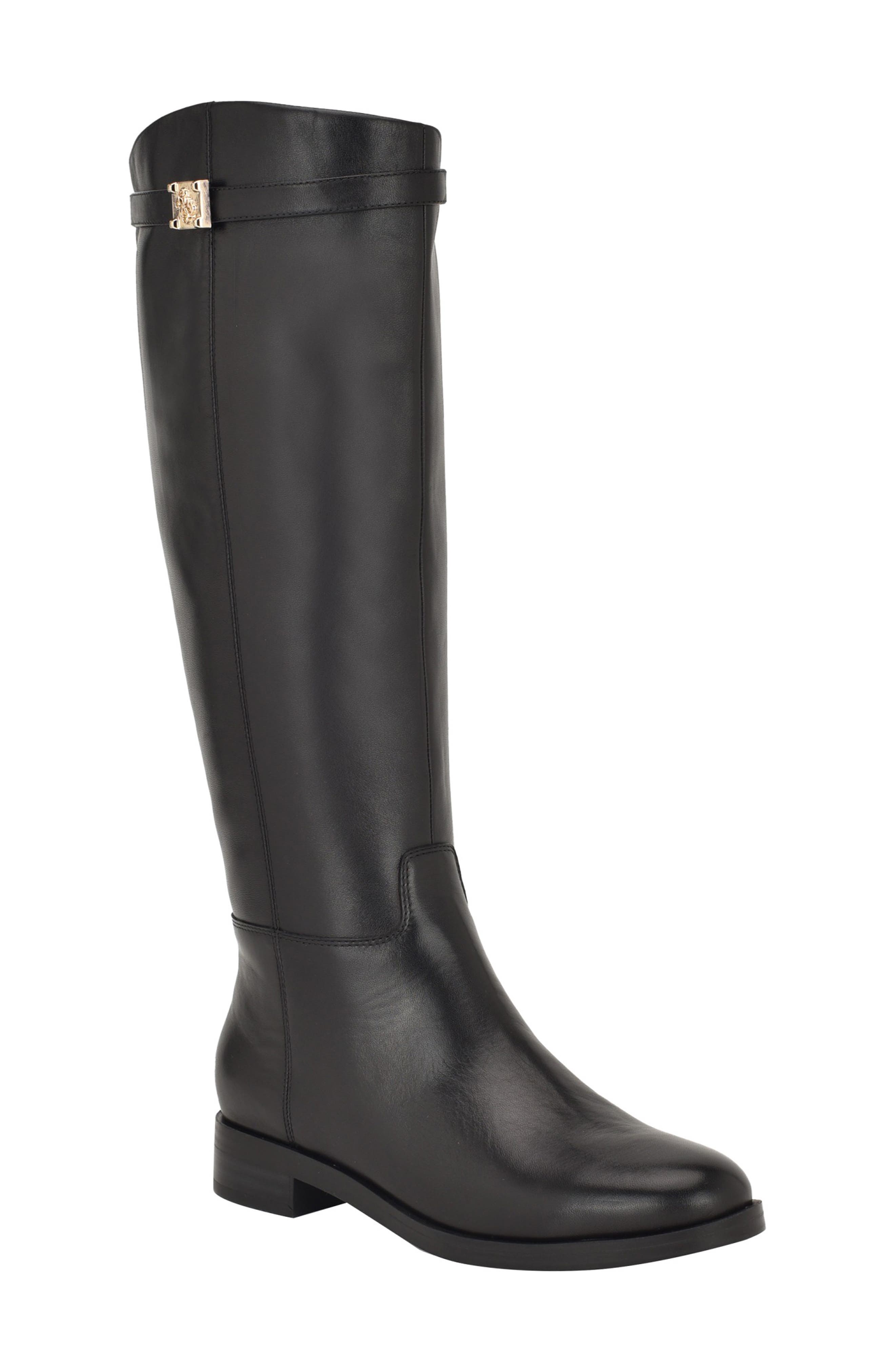 GUESS Zoro Riding Boot, Main, color, Black
