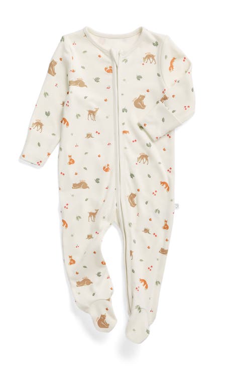 Print Two Way Zip Up Sleepsuit