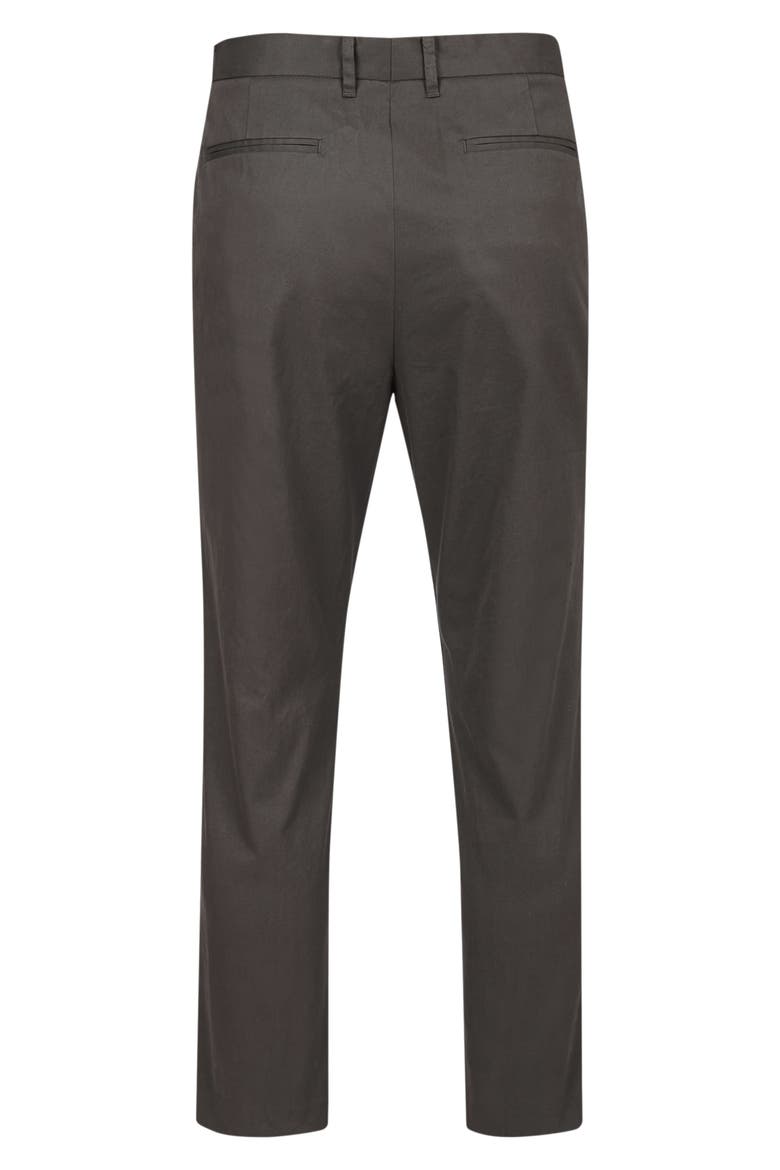 Kato Crop Cotton Pants, Alternate, color, SMOKE GREEN