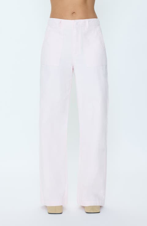Wren Patch Pocket Wide Leg Jeans