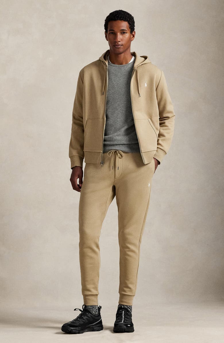 Polo Ralph Lauren Double Knit Joggers, Alternate, color, Surrey Tan