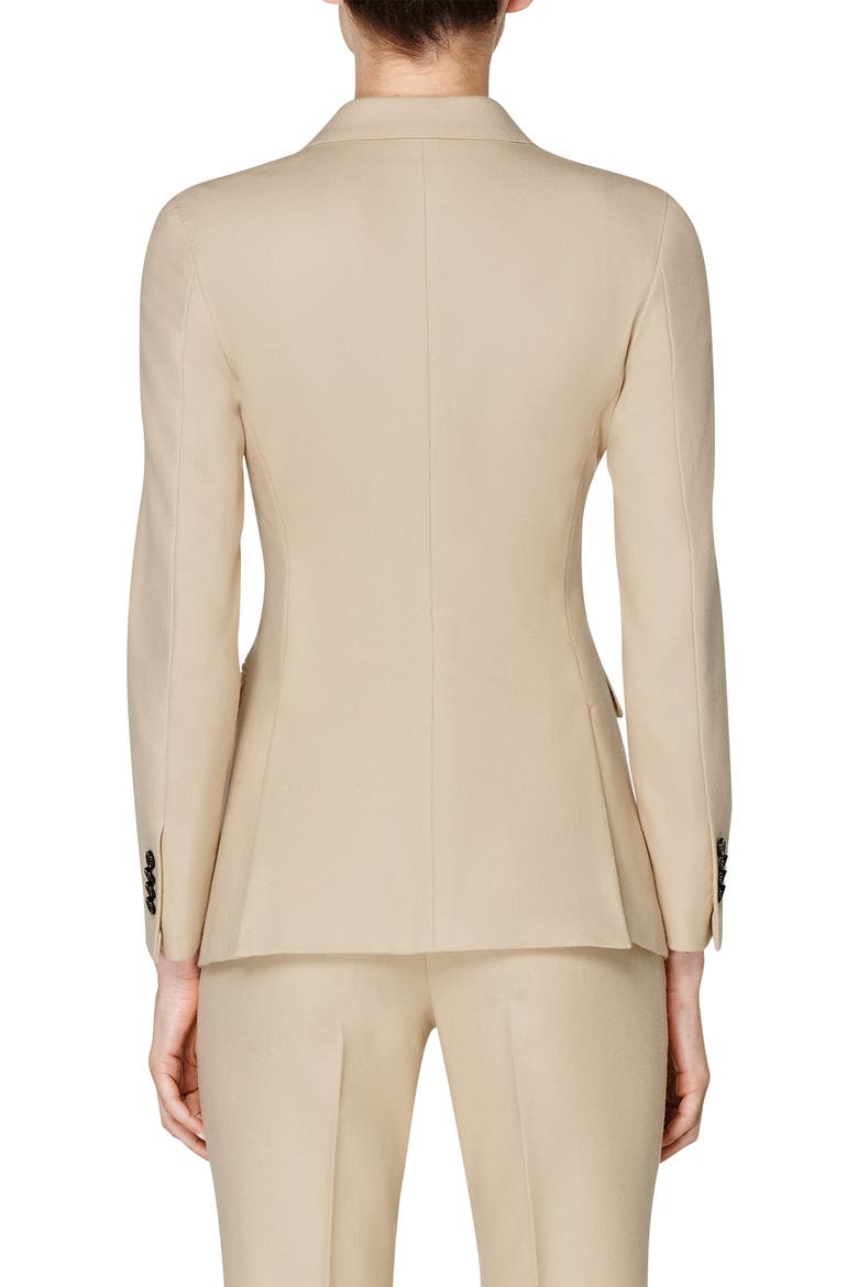 Cameron Double Breasted Wool Suit Jacket, Alternate, color, SAND