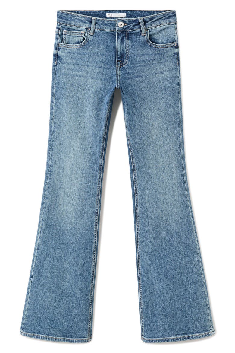Kids' Flare Leg Jeans, Alternate, color, MEDIUM VINTAGE BLUE
