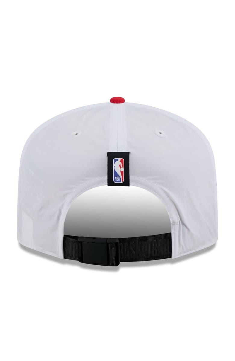 New Era Men's New Era White/Red Houston Rockets 2025 NBA Draft On-Stage Nylon 19TWENTY Adjustable Hat, Alternate, color, White