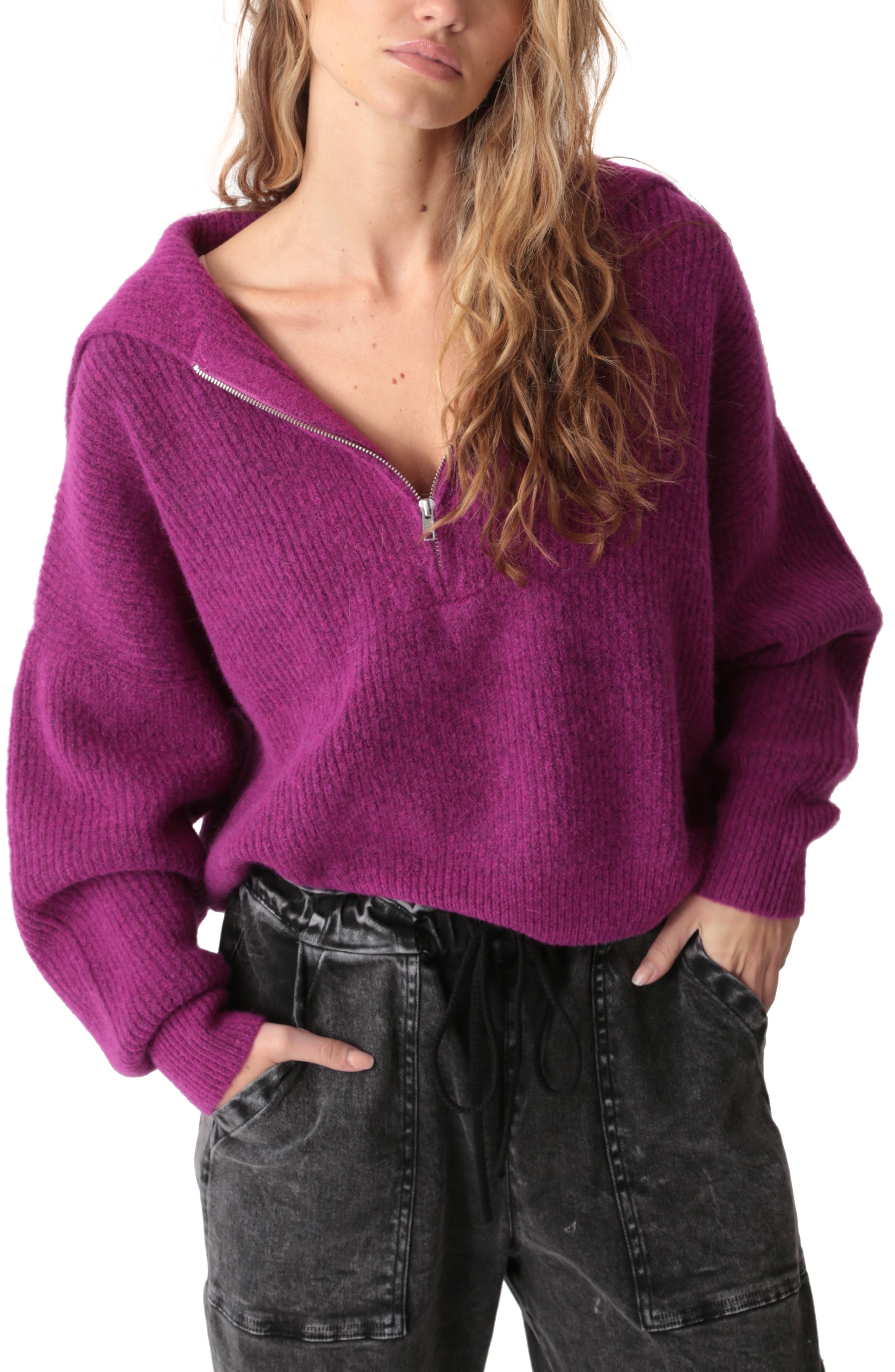 Electric & Rose Marin Half Zip Sweater (Women) | Nordstrom